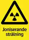 Bild som visar varningsskylt