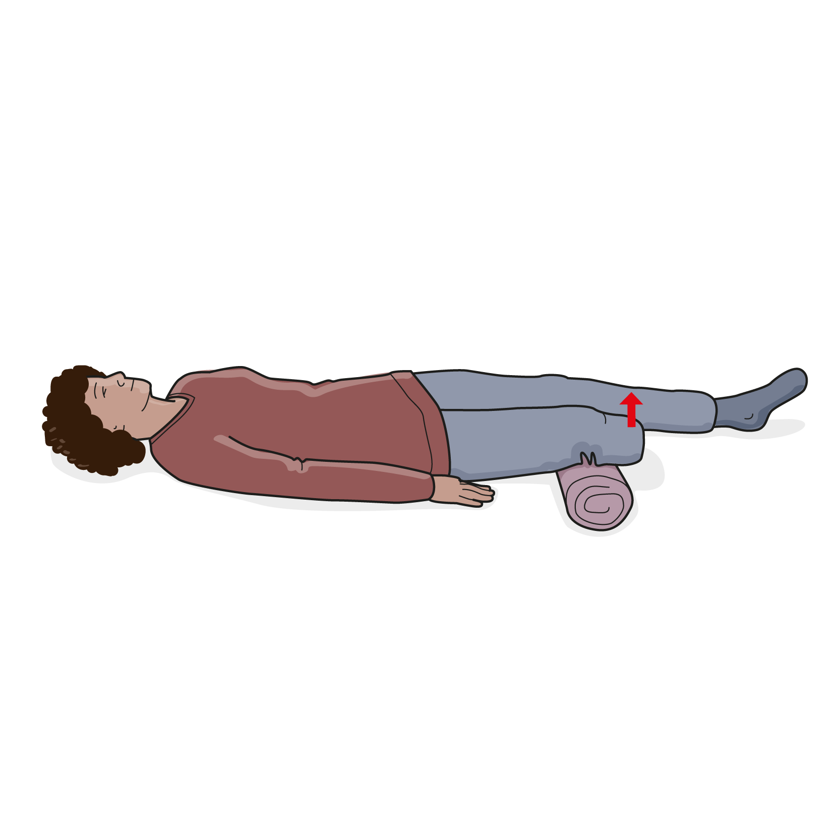 Träning efter underbensamputation.