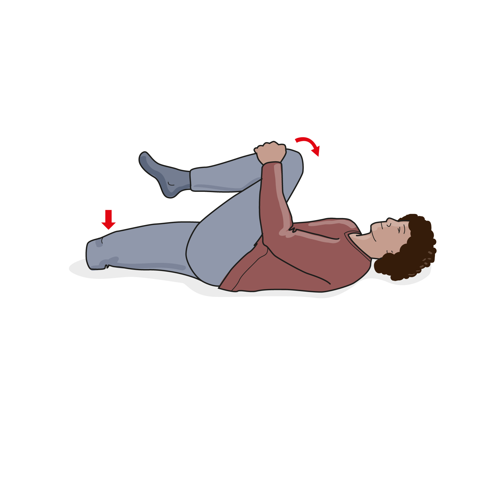 Träning efter underbensamputation.