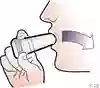 Bild som visar exempel på pulverinhalator