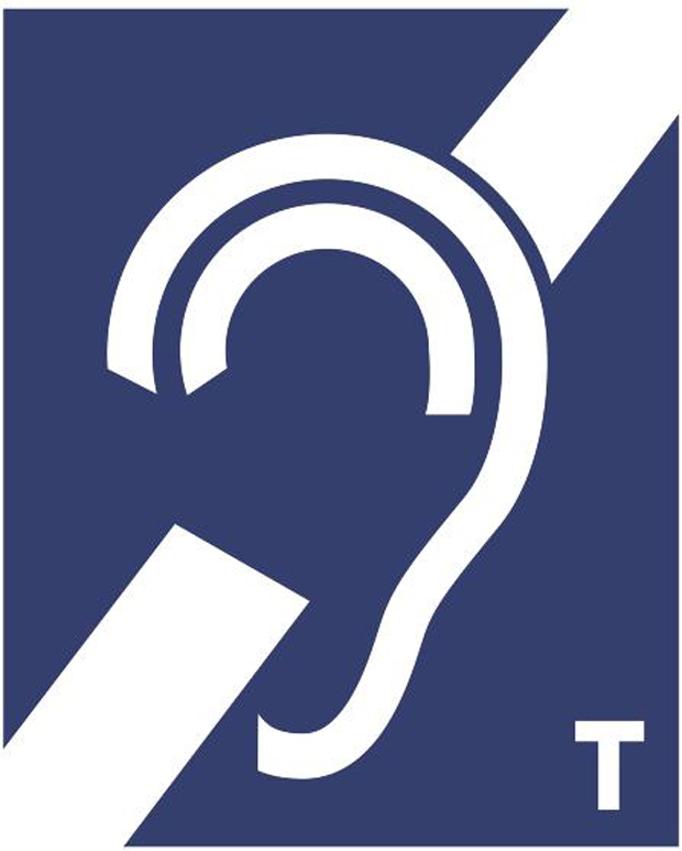 Bild som visar symbol för teleslinga
